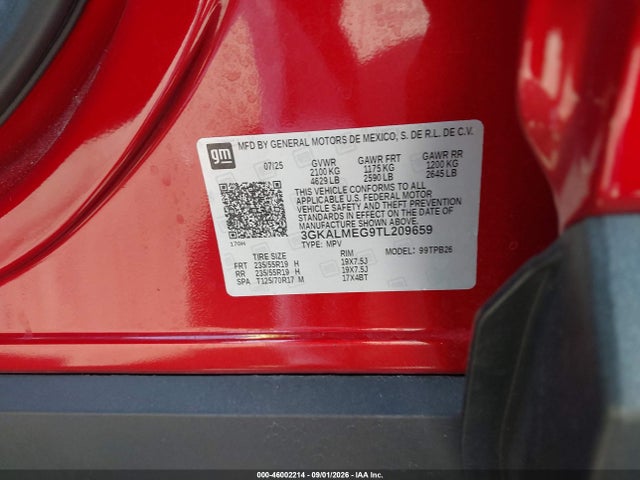 2026 GMC TERRAIN FWD ELEVATION 9