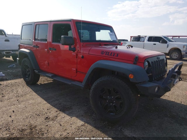 2016 JEEP WRANGLER WILLYS WHEELER