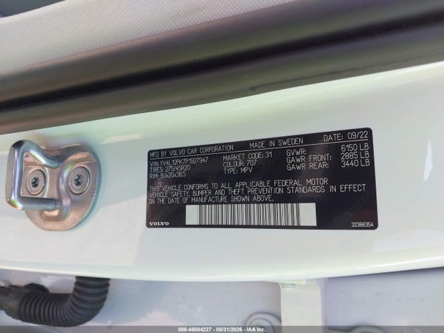 2023 VOLVO XC90 B5 CORE 9
