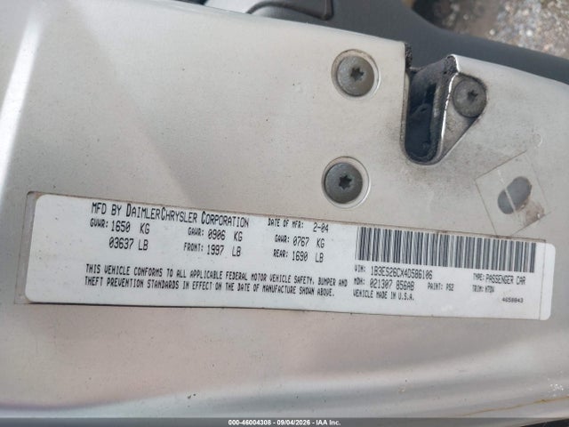 2004 Dodge NEON SE 照片 9
