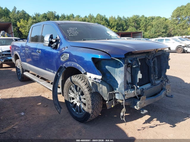 2017 NISSAN TITAN PLATINUM RESERVE DIESEL