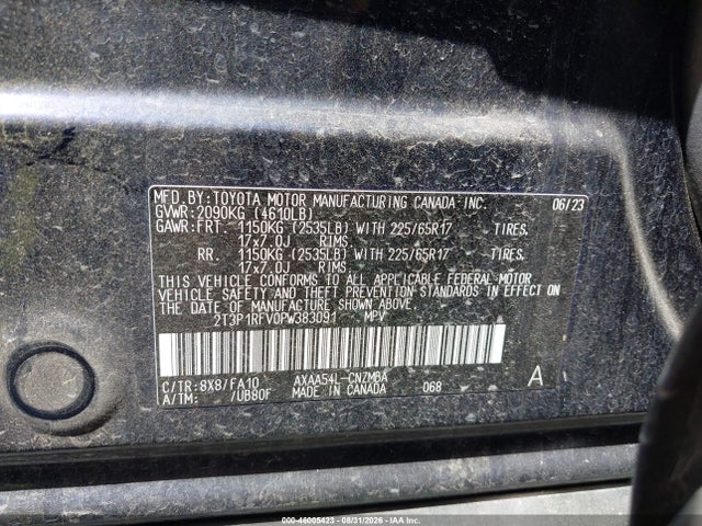 2023 TOYOTA RAV4 XLE 9