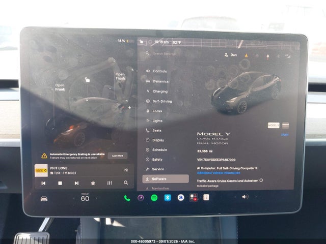 2023 TESLA MODEL Y AWD/LONG RANGE DUAL MOTOR ALL-WHEEL DRIVE 7