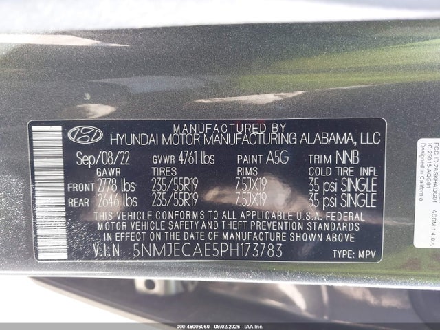 2023 HYUNDAI TUCSON LIMITED 9