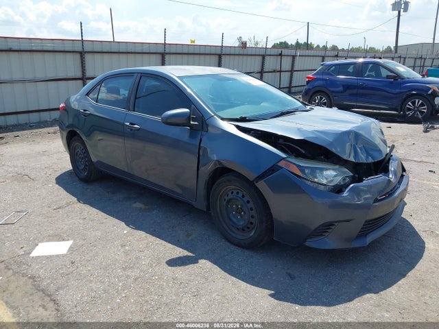 2016 TOYOTA COROLLA LE