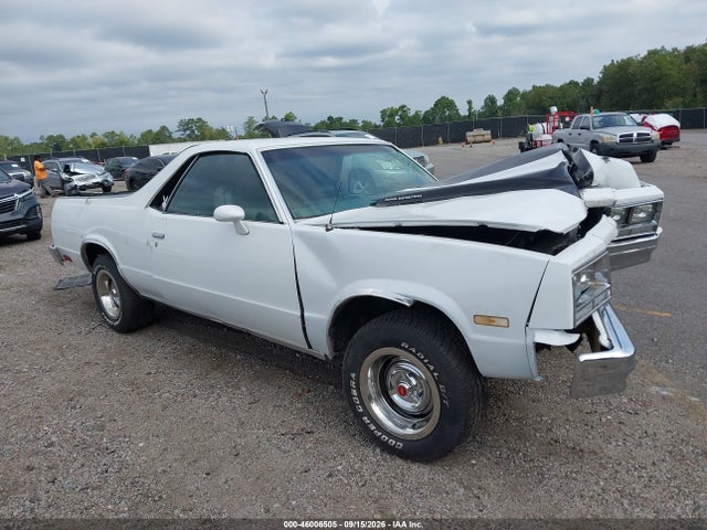 1984 CHEVROLET EL CAMINO