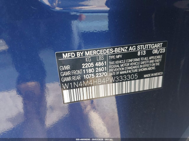 2023 MERCEDES-BENZ GLB 250 4MATIC 9