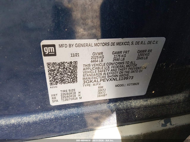 2022 GMC TERRAIN FWD SLT 9