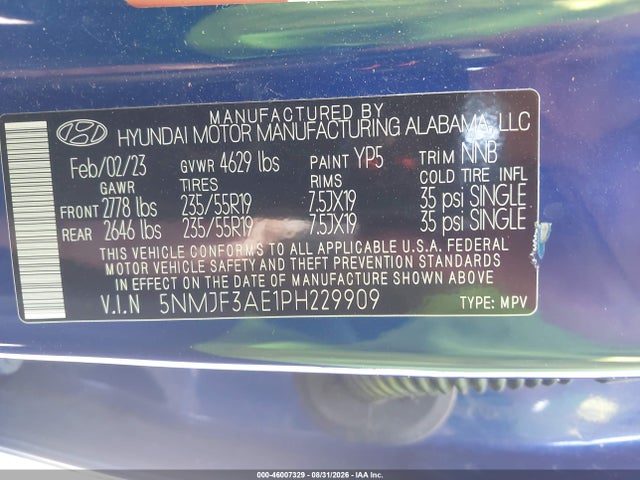 2023 HYUNDAI TUCSON SEL 9