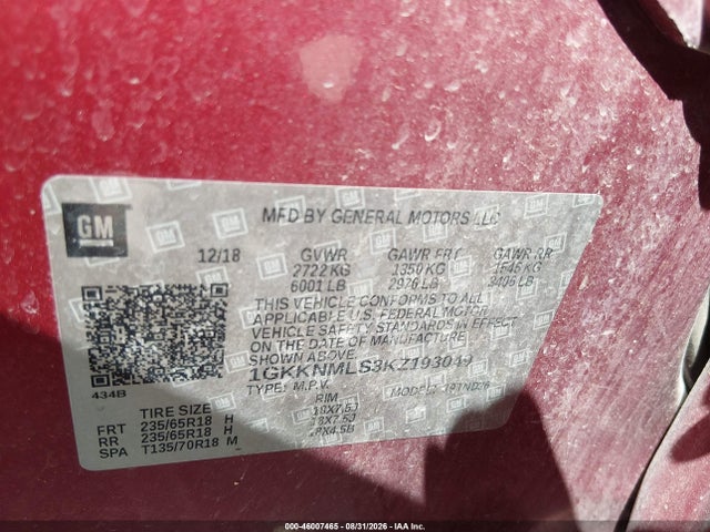 2019 GMC ACADIA SLT-1 9
