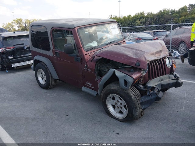 2004 JEEP WRANGLER SPORT