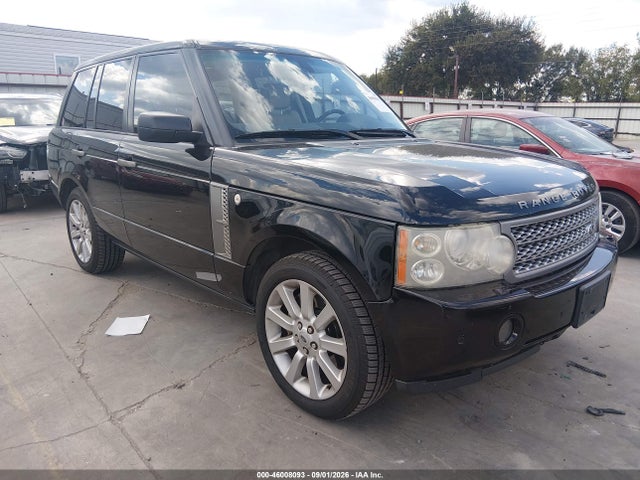 2007 LAND ROVER RANGE ROVER SUPERCHARGED