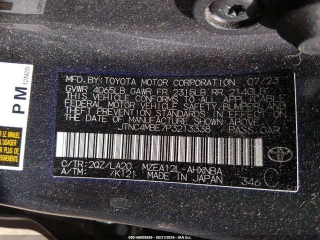 2023 TOYOTA COROLLA XSE 9