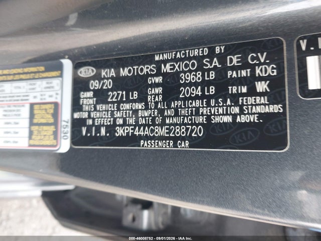 2021 KIA FORTE GT 照片 9