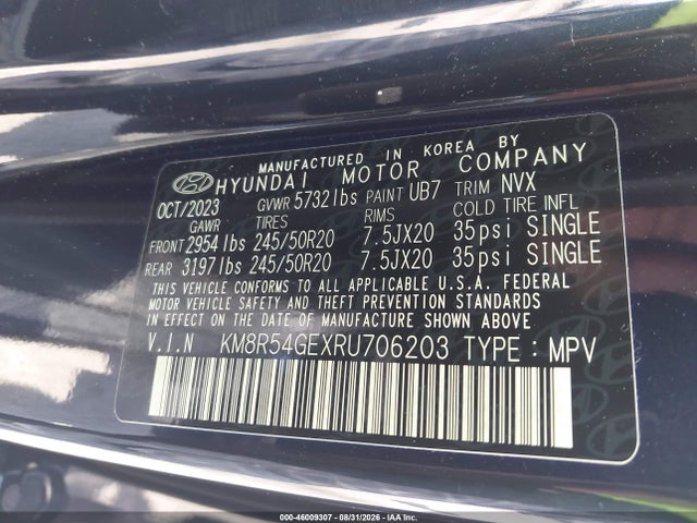 2024 HYUNDAI PALISADE LIMITED 9