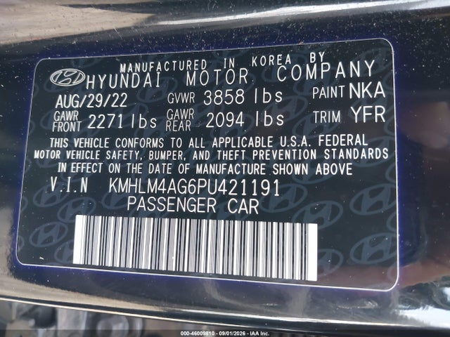 2023 HYUNDAI ELANTRA SEL 9