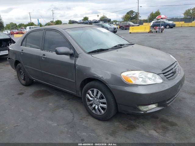2003 TOYOTA COROLLA LE