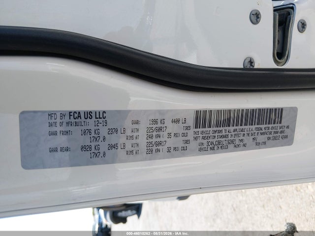 2020 JEEP COMPASS LATITUDE FWD 9