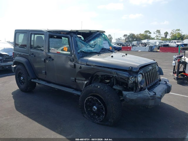 2018 JEEP WRANGLER JK UNLIMITED SPORT 4X4