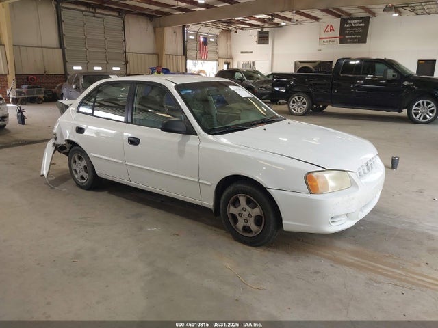 2002 HYUNDAI ACCENT GL