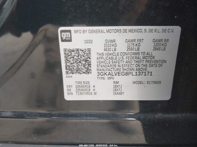 2023 GMC TERRAIN AWD SLT 9