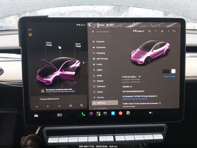 2023 TESLA MODEL Y AWD/LONG RANGE DUAL MOTOR ALL-WHEEL DRIVE 7