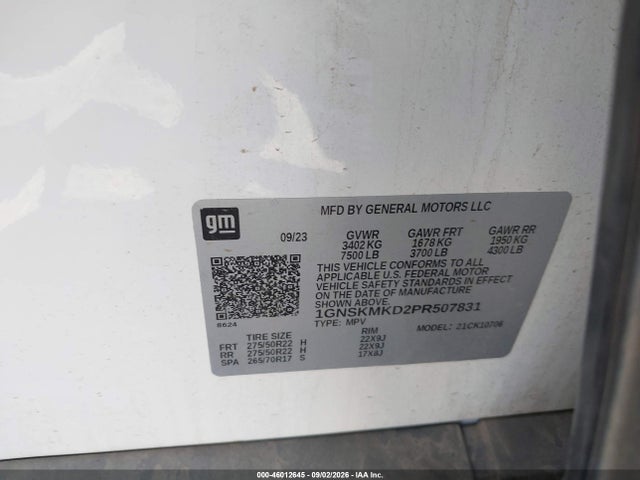 2023 CHEVROLET TAHOE 4WD LS 9