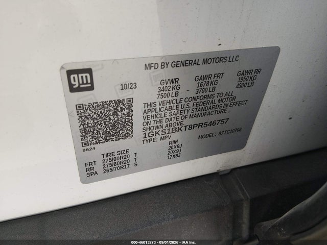 2023 GMC YUKON 2WD SLT 9