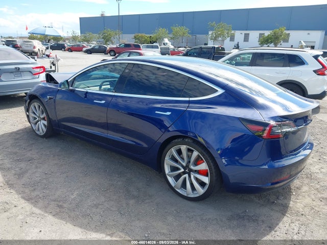 2018 TESLA MODEL 3 LONG RANGE/PERFORMANCE 3