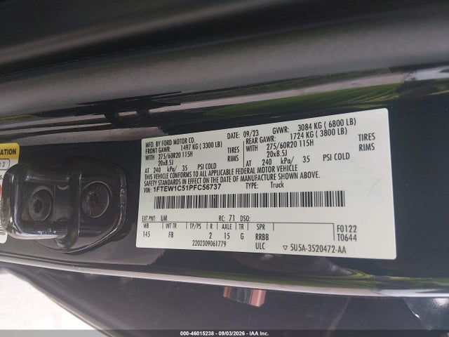 2023 FORD F-150 XLT 9