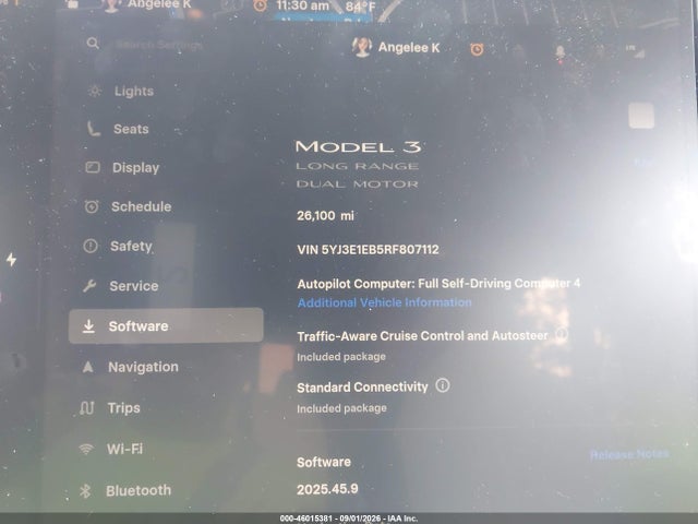 2024 TESLA MODEL 3 LONG RANGE DUAL MOTOR ALL-WHEEL DRIVE 7