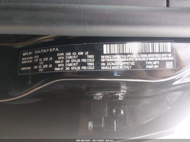 2023 JEEP RENEGADE LATITUDE 4X4 9