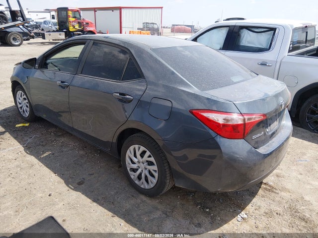 2019 TOYOTA COROLLA LE 3