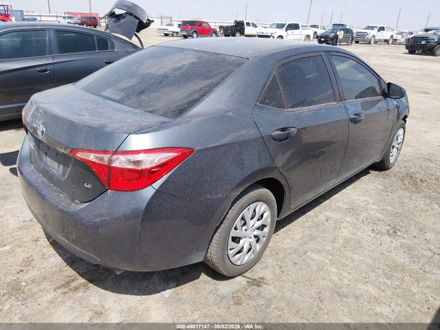 2019 TOYOTA COROLLA LE 4