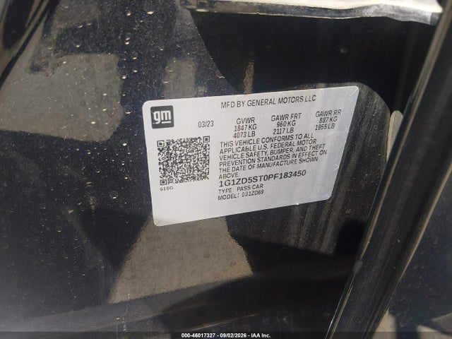 2023 CHEVROLET MALIBU FWD 1LT 9