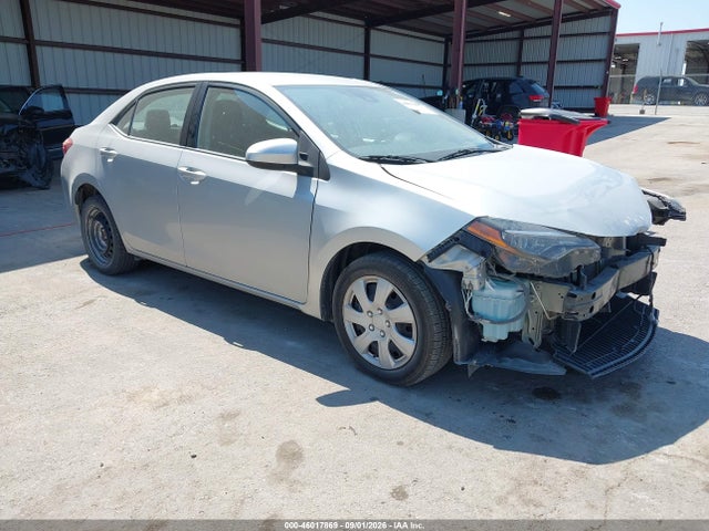 2018 TOYOTA COROLLA LE