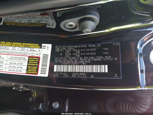 2026 TOYOTA HIGHLANDER HYBRID PLATINUM 9