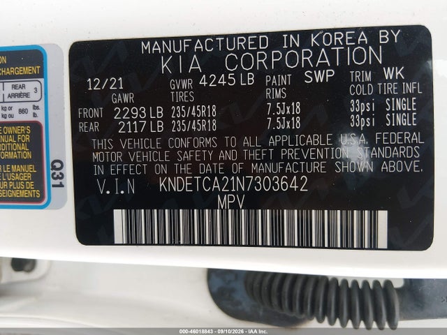2022 KIA SELTOS SX TURBO 9