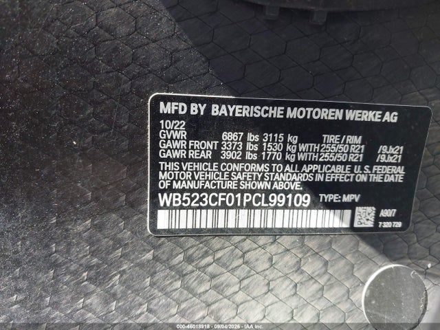 2023 BMW IX XDRIVE50 9
