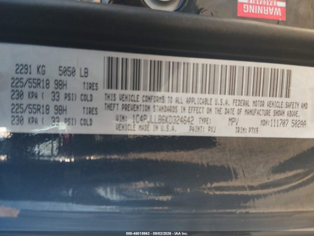 2019 JEEP CHEROKEE ALTITUDE FWD 7