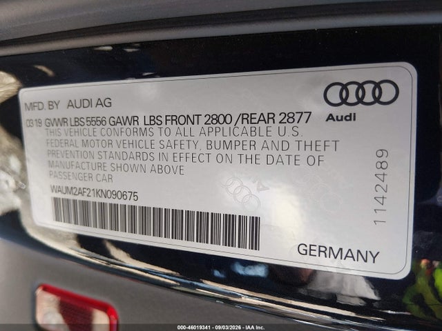2019 AUDI A6 55 PREMIUM 9