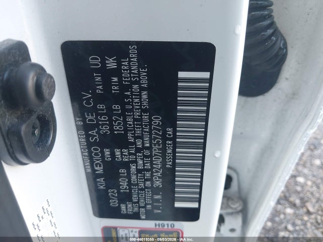 2023 KIA RIO S 9