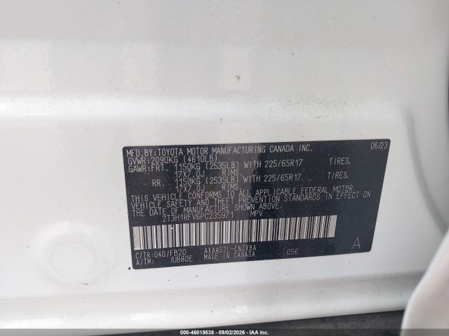 2023 TOYOTA RAV4 LE 9