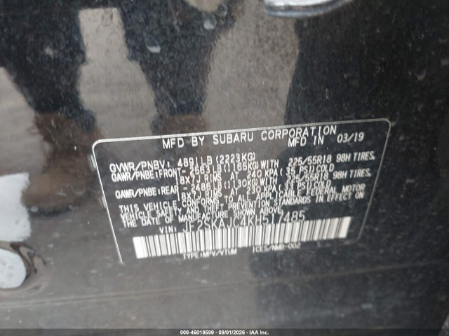2019 SUBARU FORESTER SPORT 9