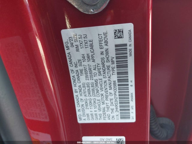 2023 HONDA CR-V LX 2WD 9