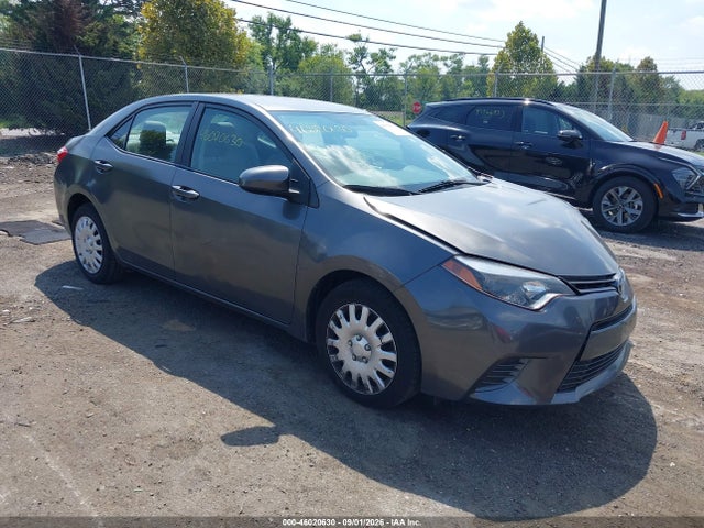 2016 TOYOTA COROLLA LE