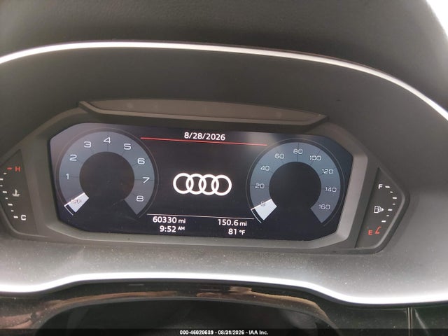2023 AUDI Q3 PREMIUM 45 TFSI S LINE QUATTRO TIPTRONIC 7