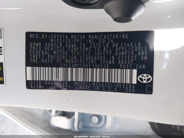 2024 TOYOTA COROLLA SE 9