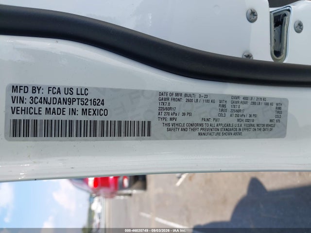 2023 JEEP COMPASS SPORT 4X4 9
