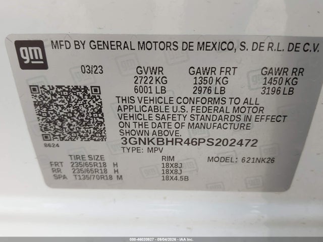 2023 CHEVROLET BLAZER AWD 2LT 9